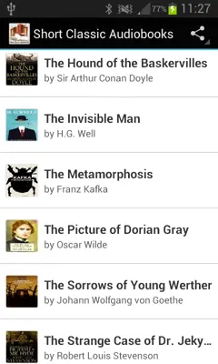 Short Classic Audiobooks android App screenshot 3