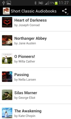 Short Classic Audiobooks android App screenshot 4